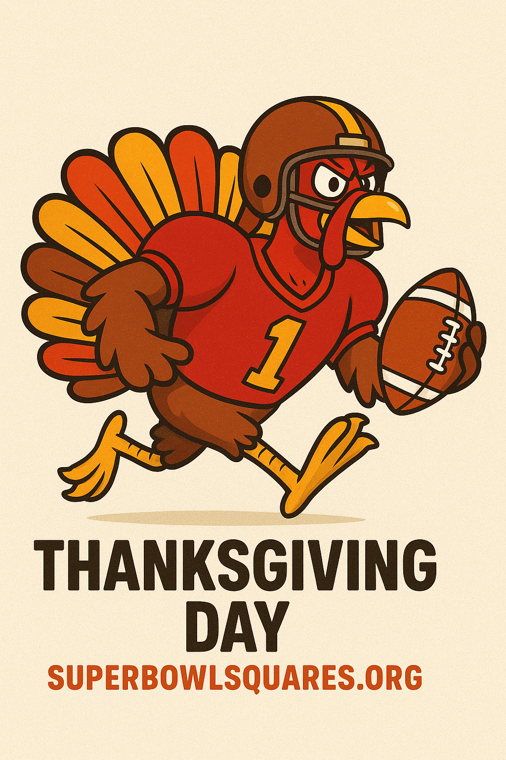 Thanksgiving Day Football Turkey